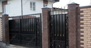 Купить распашные ворота кованные Ступино, цена от 4904 руб.