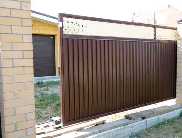 Эстетика и Надежность: Ворота Grand Line для Вашего Дома в Ступино от 37755 руб